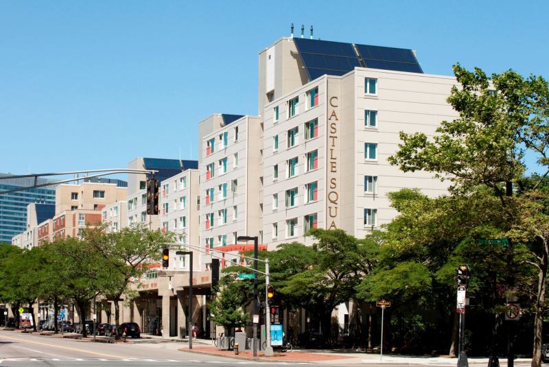 After a two-year deep-energy renovation, the 500-unit Castle Square Apartments in Boston's South End received LEED-Platinum certification.