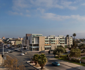 Nonprofit First Community Housing chose a transit-oriented site for 
Salinas Gateway Senior Apartments in California's Monterey County.