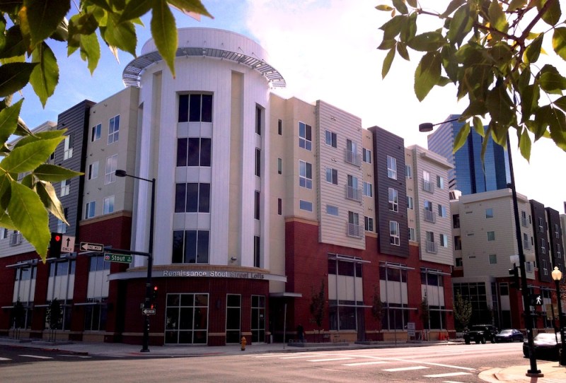 The Renaissance Stout Street Lofts targets chronically homeless families and individuals in Denver.&nbsp;