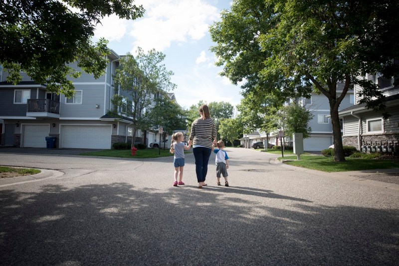 The 112-unit Boulder Ridge complex in Apple Valley, Minn., is a naturally occurring affordable housing developments recently acquired by CommonBond Communities.