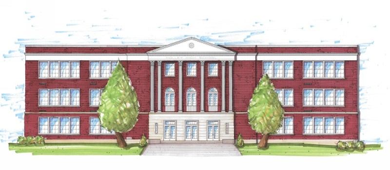 Holley High School will be converted into 41 affordable apartments for seniors in Holley, N.Y.