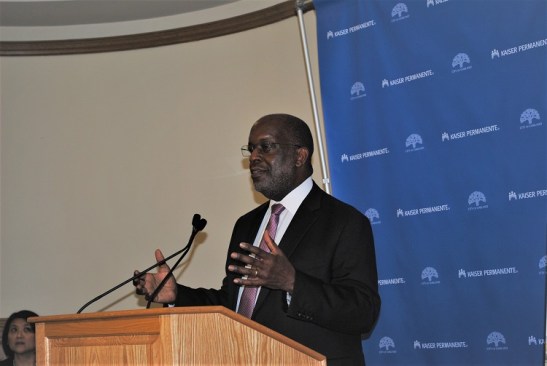 "As an organization, we have been working on total health. We better understand the direct relationship of the social determinants of that and what in fact is a healthy environment that helps an individual, a family, a community to thrive," says Bernard J. Tyson, chairman and CEO of Kaiser Permanente. "One of those fundamental necessities is a home."
