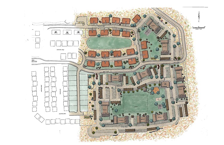 Spring Creek Apartments, which includes 150 affordable apartments in the first phase, is being built in Gypsum, Colo., 25 miles west of Vail.