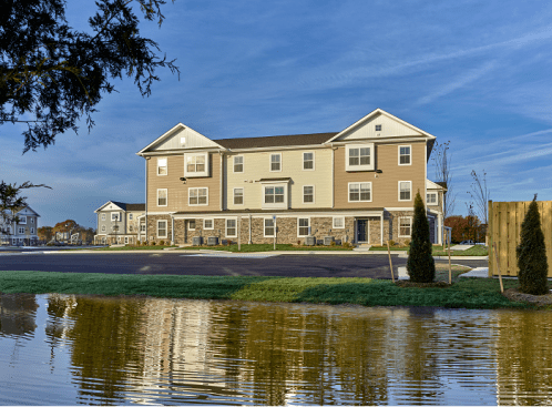 The Square at Merritt Mill features 75 affordable and workforce housing units plus a 2,700-square-foot clubhouse.