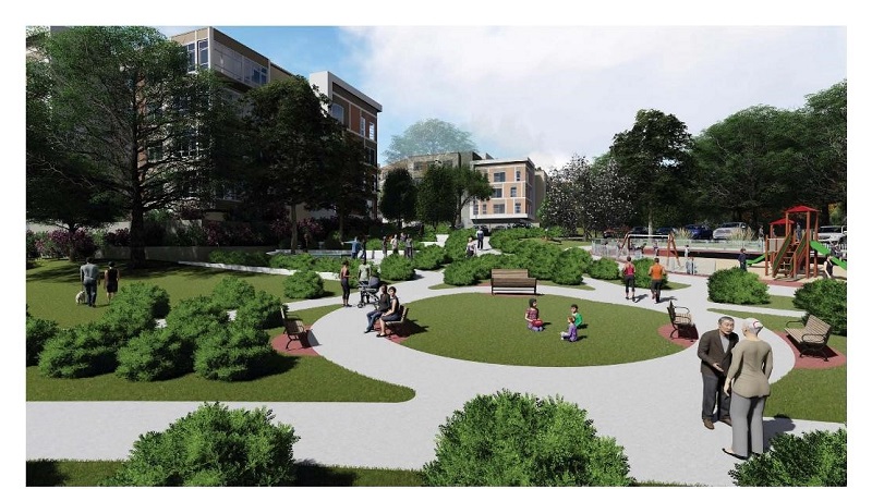 “The development of the North Hill site is a game-changer,” says Dan Storck, Mount Vernon District supervisor. “It will bring much-needed affordable and market-rate housing to Richmond Highway and support the area’s overall revitalization effort.”