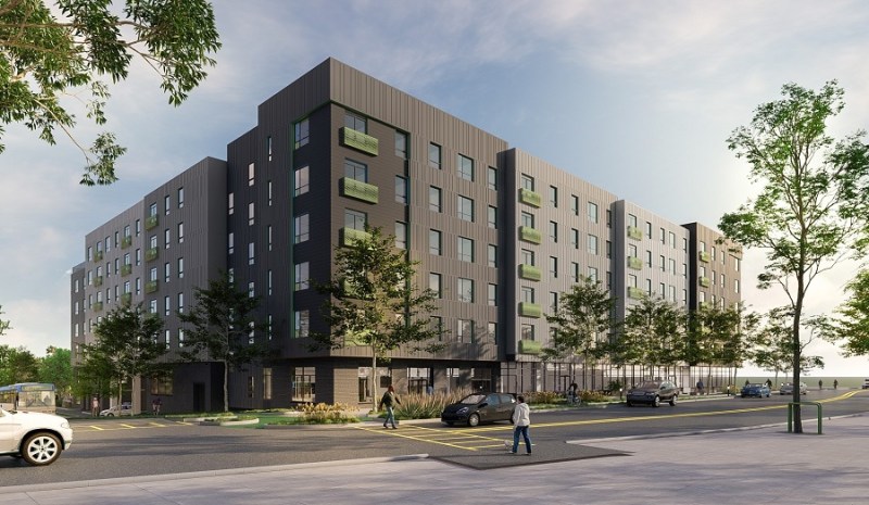 Preservation of Affordable Housing and Nuestra Comunidad Development Corp. are developing 135 units of energy-efficient housing on an underutilized Massachusetts Bay Transportation Authority parking lot in Boston’s Mattapan Square.