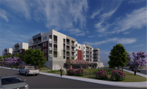 Valencia Pointe Apartments will serve families earning 40%, 50%, 60%, and 80% of the area median income in San Diego.