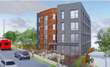 Construction began Aug. 9 on a 41-unit affordable housing community in Washington, D.C.