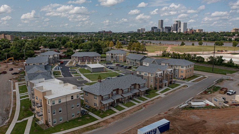 Tulsa Housing Authority and The Michaels Organization are transforming a former public housing site into a new mixed-income development.