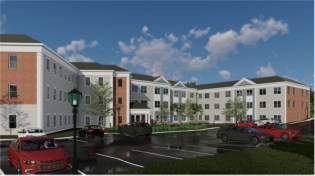 By combining new construction and the redevelopment of a building, developers will create a mix of one-, two-, and three-bedroom homes.