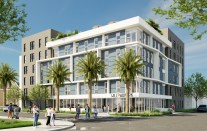 Willow Brook, a 74-unit, 95-bedroom apartment building, will provide affordable housing opportunities for youth transitioning out of foster care and students at Los Angeles City College.