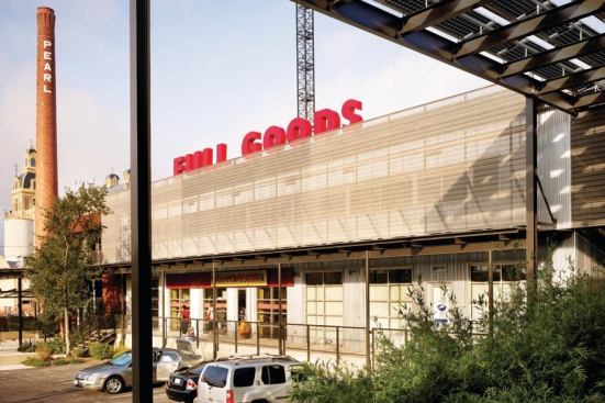 2013 AIA COTE Top Ten Green Project: Pearl Brewery/Full Goods Warehouse in San Antonio, designed by Lake|Flato Architects