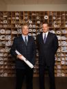 Pennrose principals Mark Dambly (left), president, and Richard Barnhart, chairman and CEO, at the firm’s headquarters in Philadelphia.