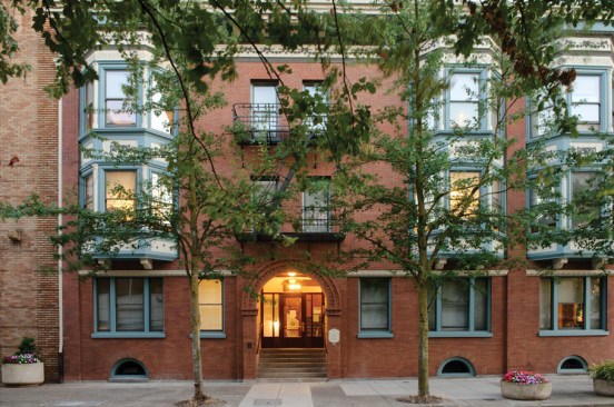 The Bronaugh has been preserved as part of Portland’s 11X13 campaign. “Bronaugh’s story illustrates the challenges Portland’s seniors and others on fixed incomes face in trying to hold on to their housing in neighborhoods impacted by gentrification and rising rents,” says city commissioner Dan Saltzman.