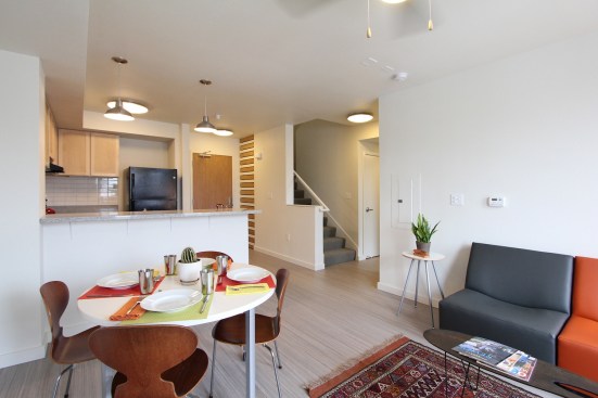 Ashland Place features 29 one-, 29 two-, and 27 three-bedroom units for residents earning between 30% and 50% of the area median income. In addition, 15 units are set aside as supportive housing for low-income young adults who don't have family support systems.