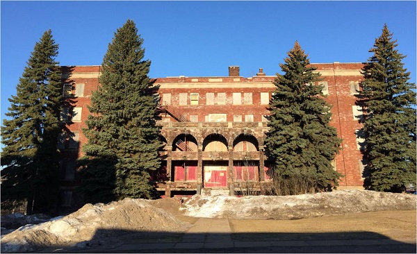 The Holy Family Orphanage became an eyesore after being abandoned in 1981.