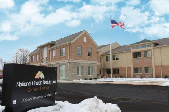 Historically, as a HUD Sec. 202 community, Chimes Terrace in Johnstown, Ohio, had been utilized as a restricted residential facility. In 2011, the U.S. Department of Housing and Urban Development awarded an Assisted Living Conversion Program (ALCP) grant that allowed National Church Residences to convert 24 of the 60 units into affordable licensed assisted-living units.&nbsp;It's the first building in the country to combine 9% low-income housing tax credits and ALCP funds.