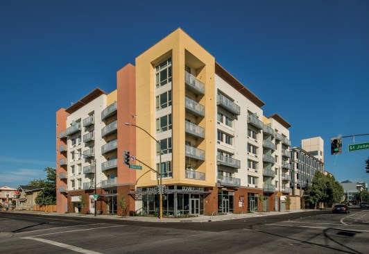 Developed by MidPen Housing, Donner Lofts delivers 102 apartments to downtown San Jose, Calif.