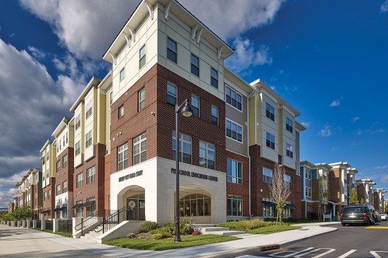 Gloria Robinson Court Homes IV in Jersey City, N.J., is the last phase of a development process that began more than a dozen years ago to replace 664 units in seven towers of a 1950s-era, high-density public housing with modern high-quality family housing.