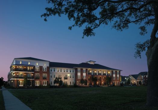 The 120-unit development serves seniors 62 and older, with 83 units set aside for residents with project-based rental assistance, 36 units for public housing residents at 30 percent of the area median income (AMI), and one unit restricted to a resident earning at or below 80 percent of the AMI.