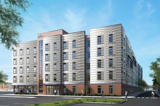 Bank of America is helping Crossroads Rhode Island finance the 176-unit Summer Street development in Providence.