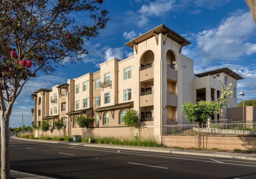 Nonprofit Community HousingWorks has created the 68-unit North Santa Fe Apartments, a high-density, transit-oriented development for low-income families and transitional-age youths in Vista, Calif.