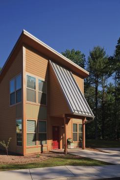 Woodstock Commons is the first new affordable housing community to open in Woodstock, N.Y., in 30 years.