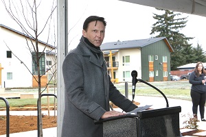 NAYA Generations is more than housing, says Tom Brenneke, president of  Guardian Real Estate Services, calling it a community that promotes stability.