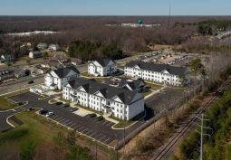 Margnolia Gardens features one-, two-, and three-bedroom apartments spread across four garden-style buildings, as well as a centrally located clubhouse